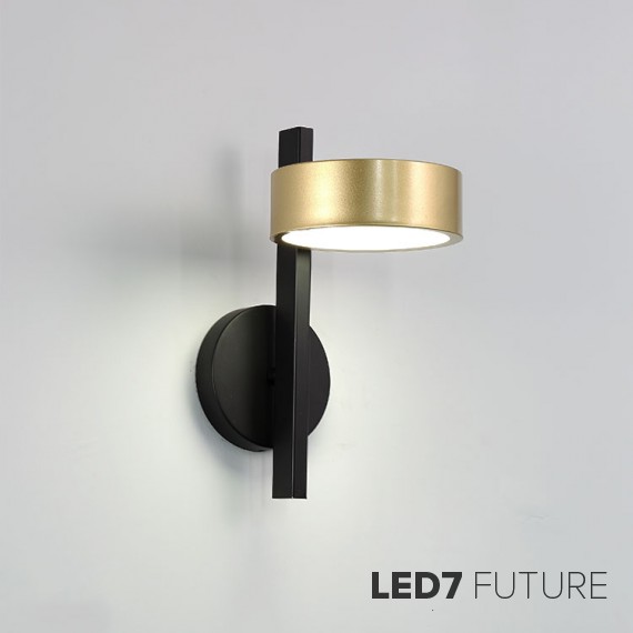Loft Industry Modern - Cross-Cross Brass Wall